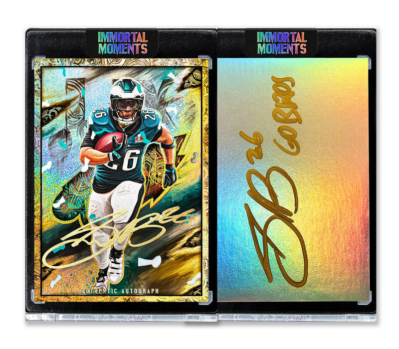 IMMORTAL MOMENTS™ SAQUON BARKLEY LIX CHAMPIONS SET - PRE ORDER