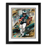IMMORTAL MOMENTS™ SAQUON LIX CHAMPIONS 8 x 10 Lithograph