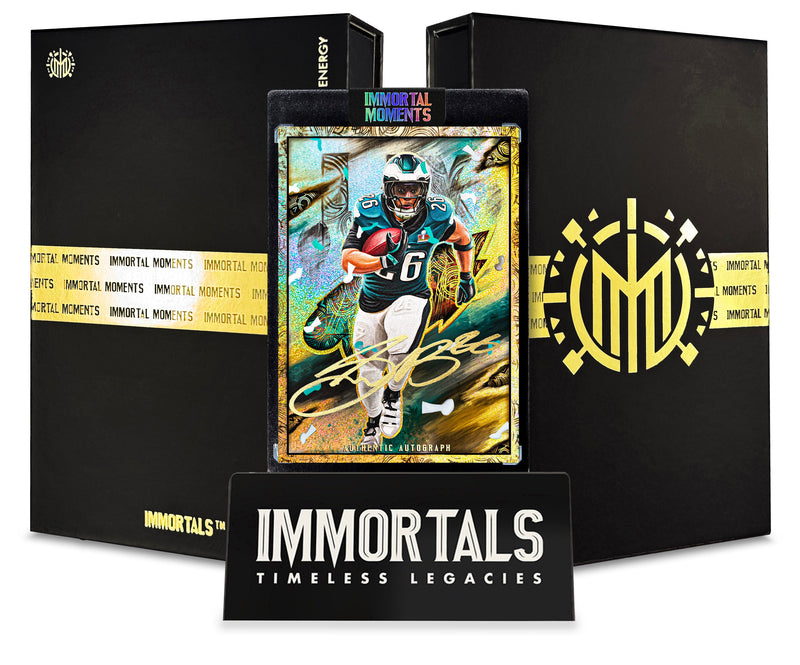 IMMORTAL MOMENTS™ SAQUON BARKLEY LIX CHAMPIONS SET - PRE ORDER