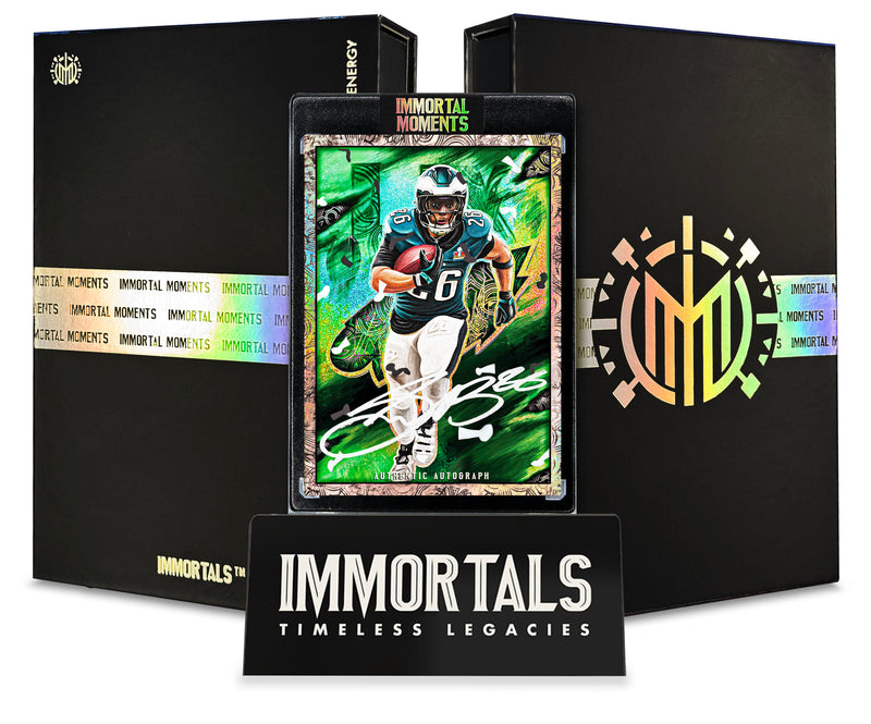 IMMORTAL MOMENTS™ SAQUON BARKLEY LIX CHAMPIONS SET - PRE ORDER