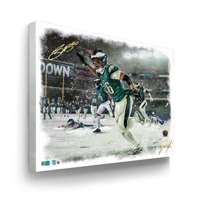 Saquon "HOUSE CALL" Artist X Athlete Dual Autograph | Pre-Sale Opportunity