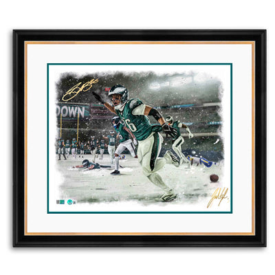 Saquon "HOUSE CALL" Artist X Athlete Dual Autograph | Pre-Sale Opportunity