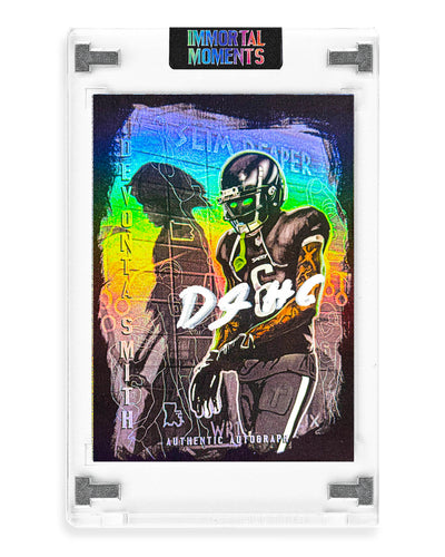 IMMORTAL MOMENTS™ DeVonta Smith "Phantom Six" Autograph Collectible