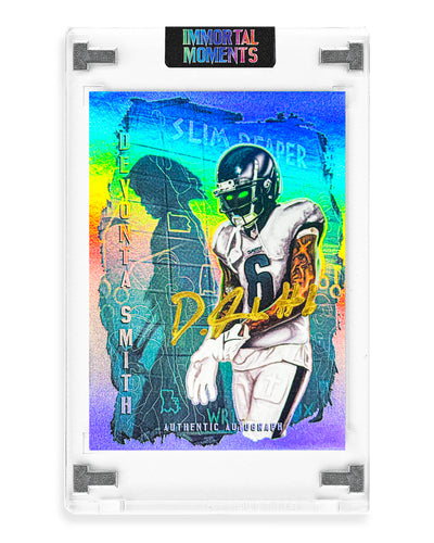 IMMORTAL MOMENTS™ DeVonta Smith "Phantom Six" Autograph Collectible