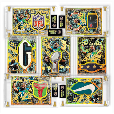 BRANDON GRAHAM "FOREVER 55" GAME WORN LIX RELIC COLLECTIBLE