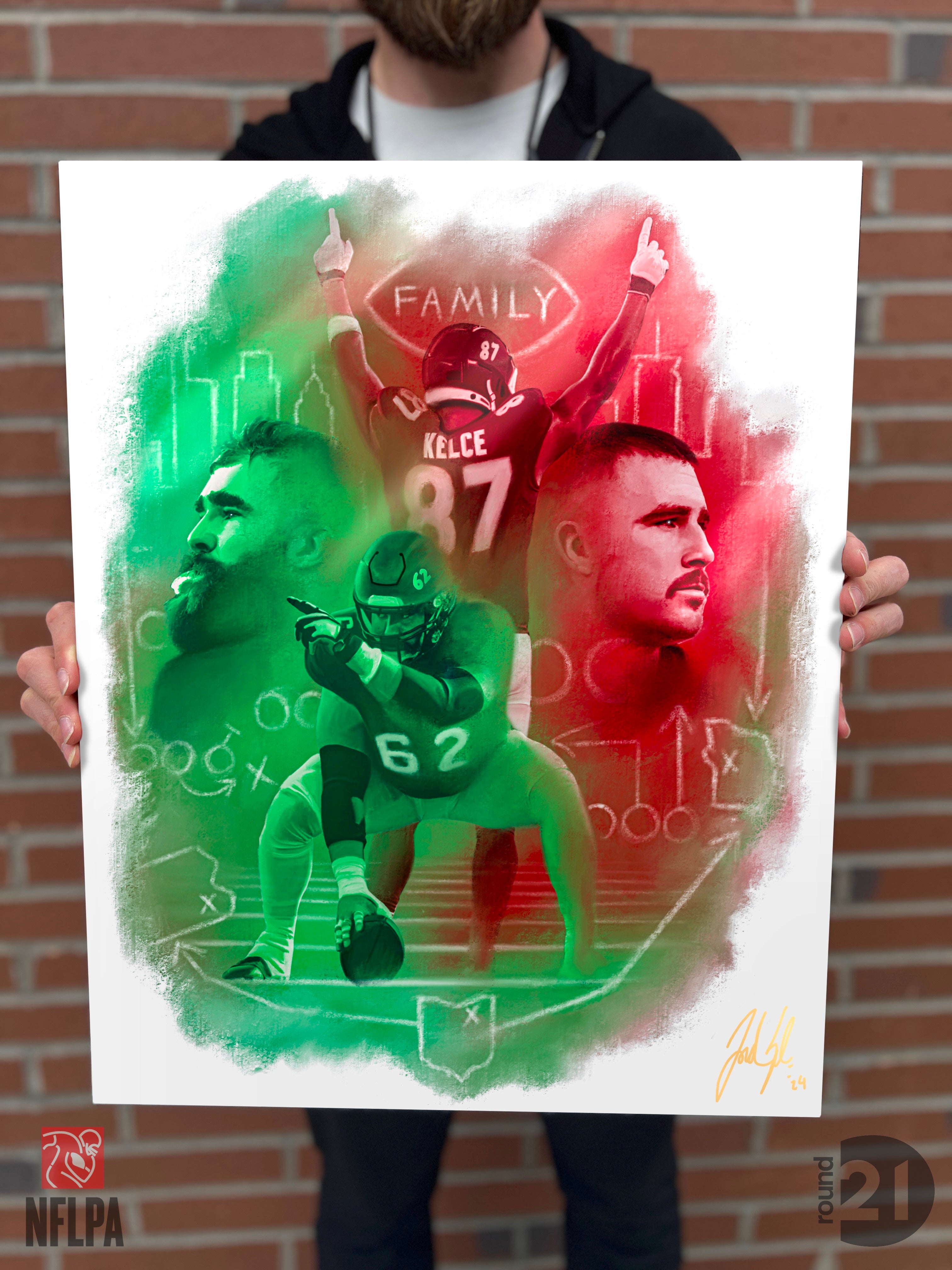 The Kelce Brothers "Family First" Limited Edition Drop