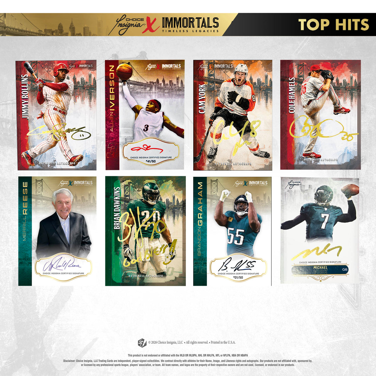 PHILLY 4 FOR 4 - Choice Insignia™ x Immortals™