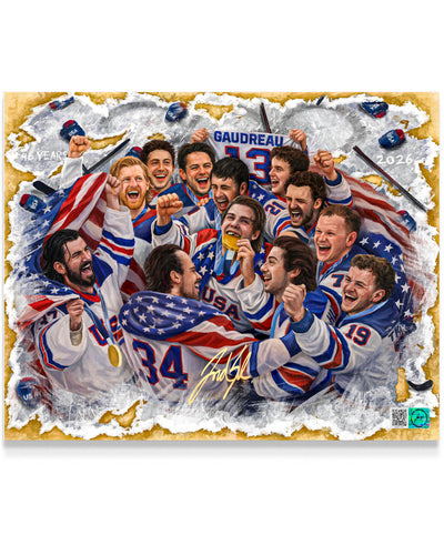USA Mens Hockey "United In Gold"