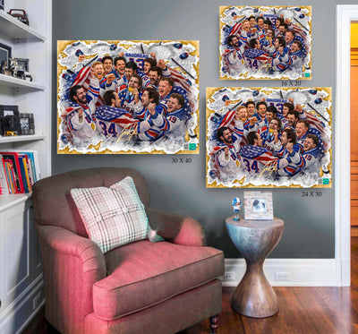 USA Mens Hockey "United In Gold"