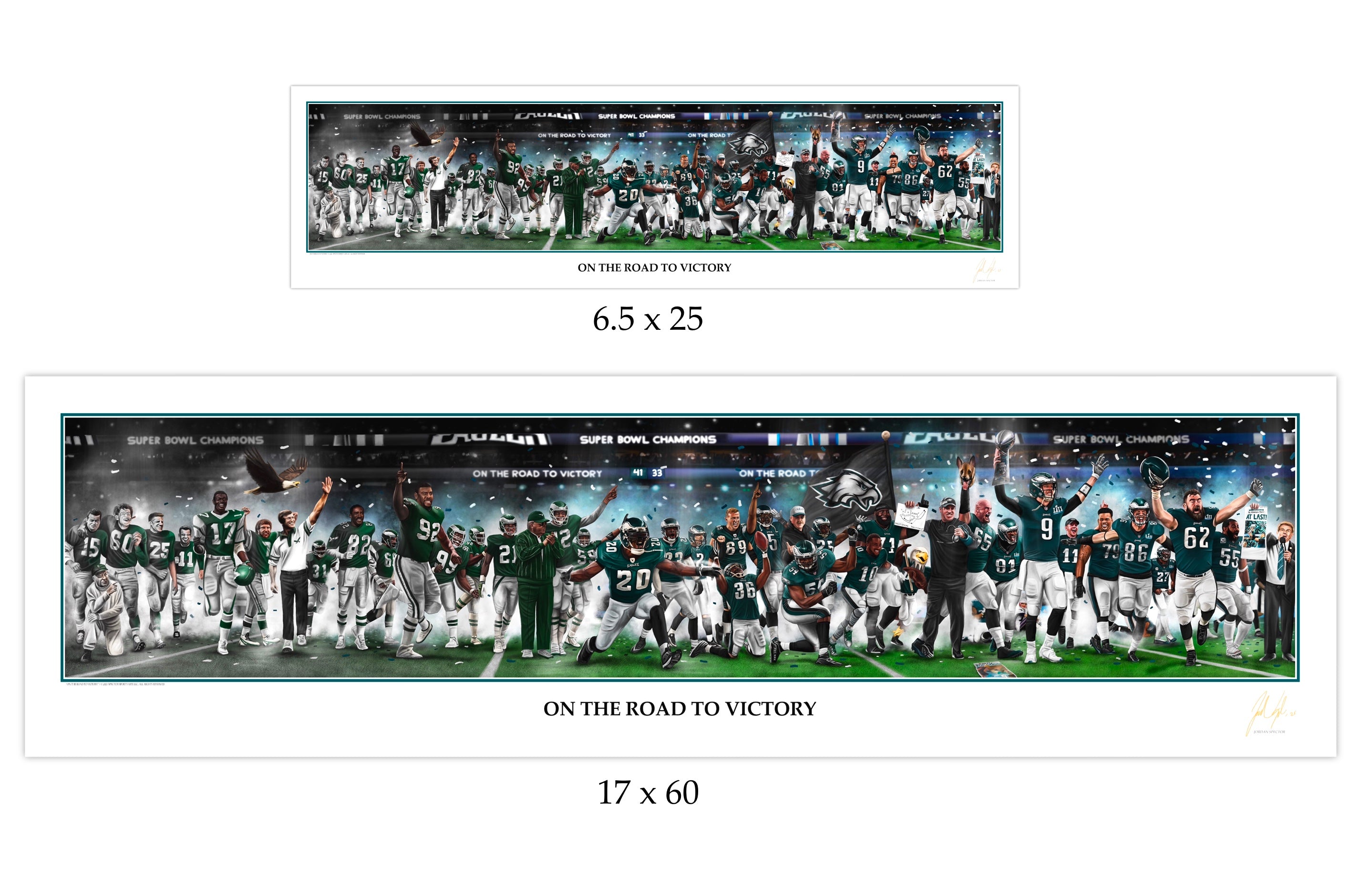 on the road to victory canvas 1