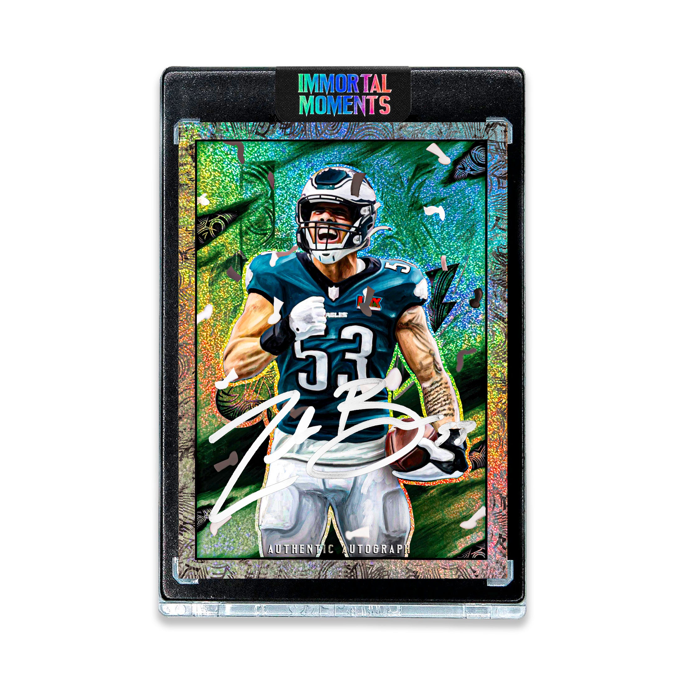 IMMORTAL MOMENTS™ ZACK BAUN "THE BALD EAGLE" LIX CHAMPIONS SET