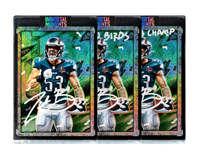 IMMORTAL MOMENTS™ ZACK BAUN "THE BALD EAGLE" LIX CHAMPIONS SET
