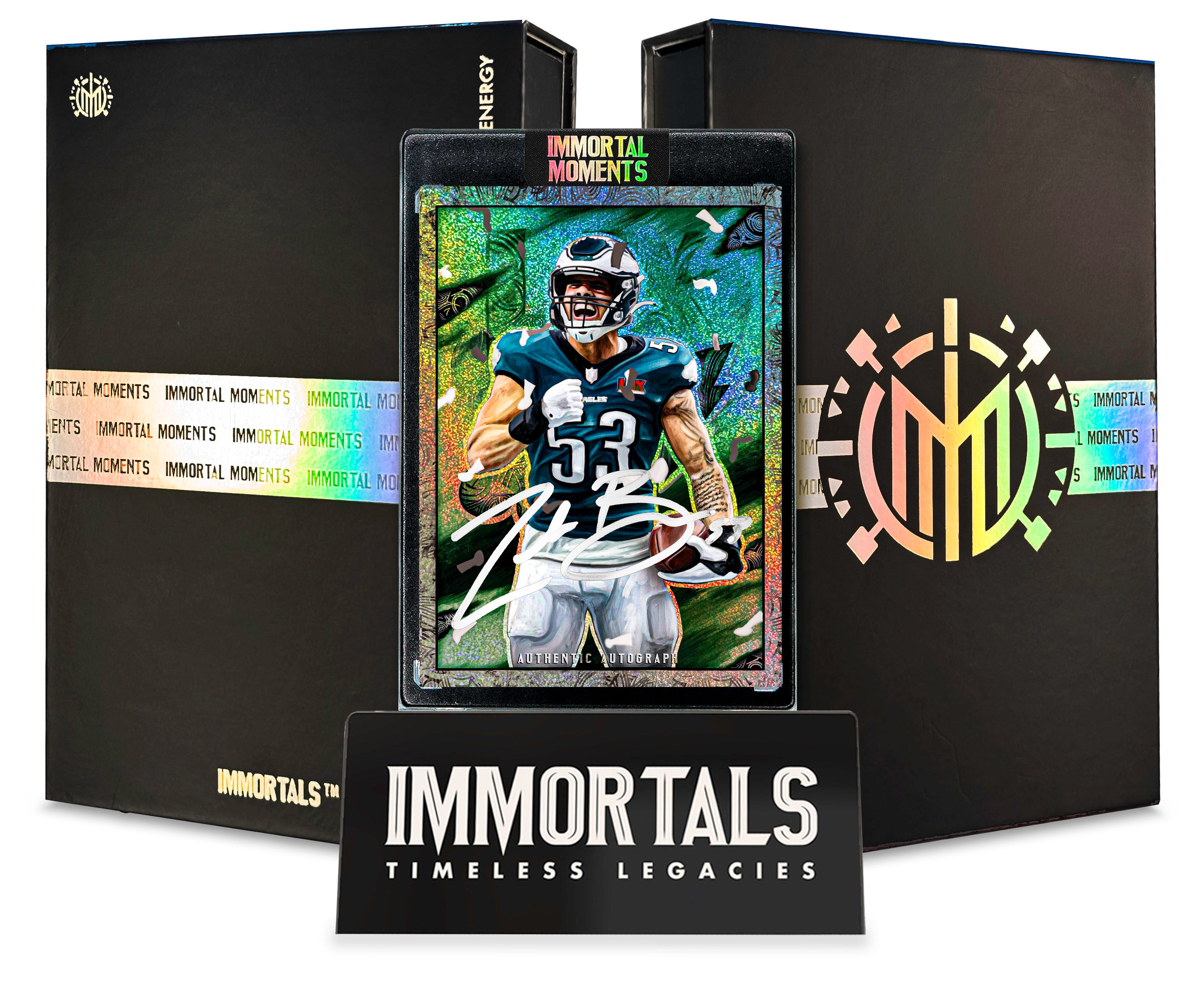 IMMORTAL MOMENTS™ ZACK BAUN "THE BALD EAGLE" LIX CHAMPIONS SET
