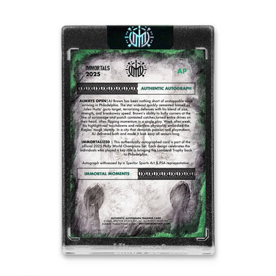 IMMORTAL MOMENTS™ AJ BROWN "ALWAYS OPEN" LIX CHAMPIONS SET