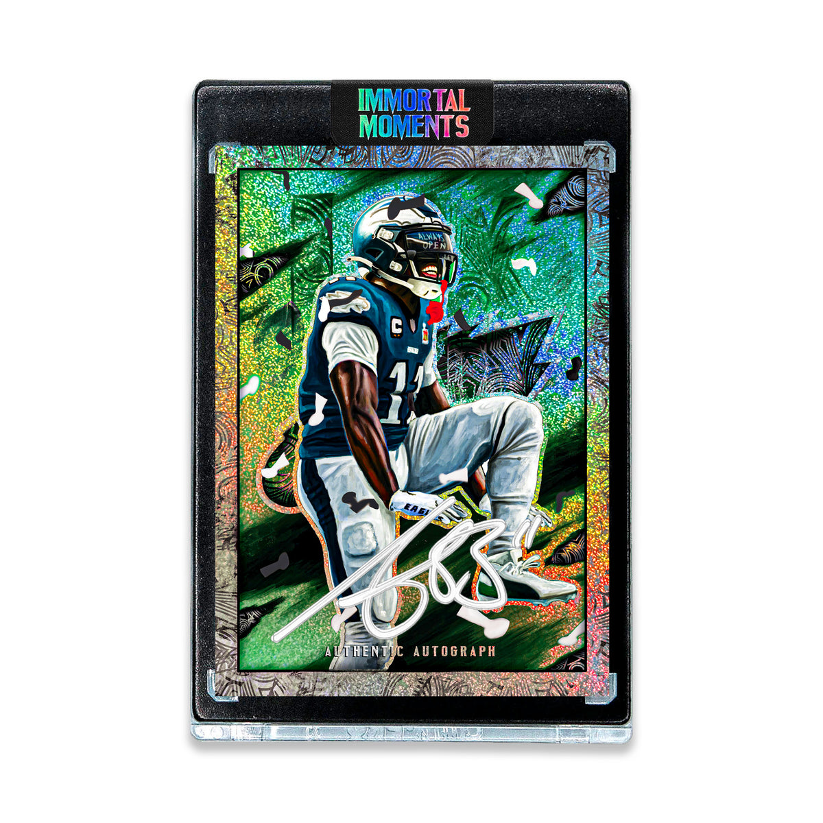 IMMORTAL MOMENTS™ AJ BROWN "ALWAYS OPEN" LIX CHAMPIONS SET