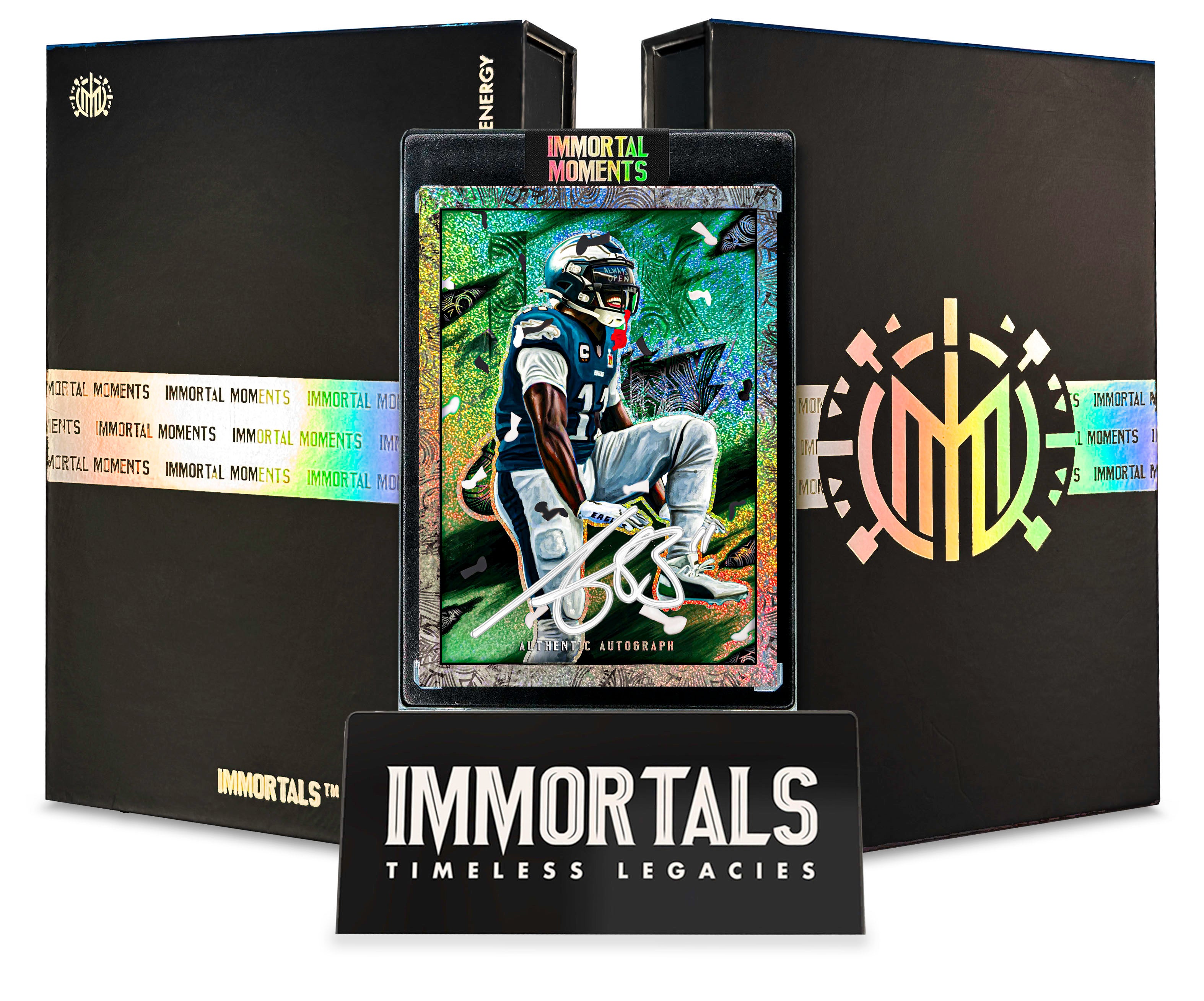 IMMORTAL MOMENTS™ AJ BROWN "ALWAYS OPEN" LIX CHAMPIONS SET