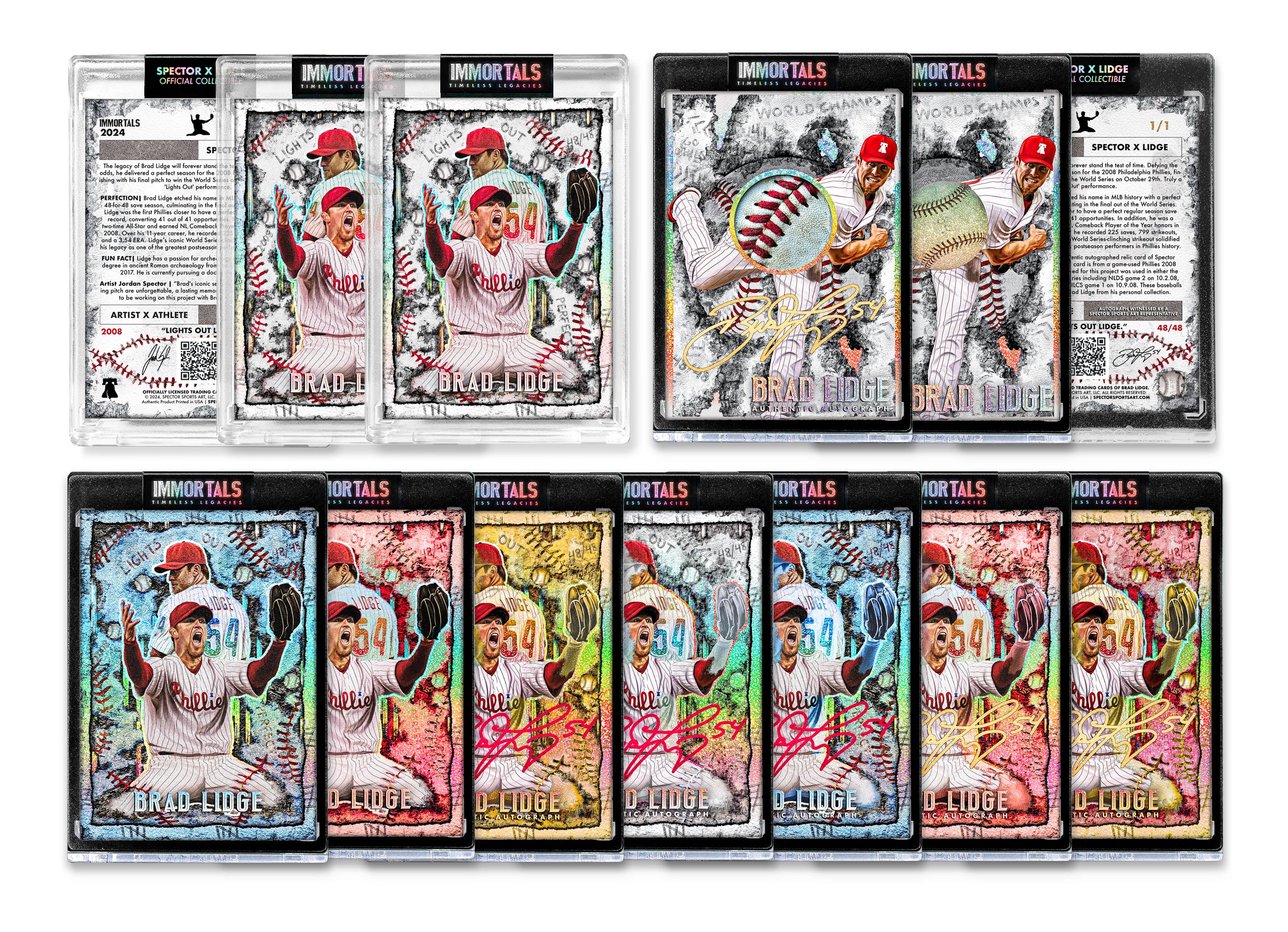 JORDAN SPECTOR X BRAD LIDGE "LIGHTS OUT" IMMORTALS™ COLLECTIBLE