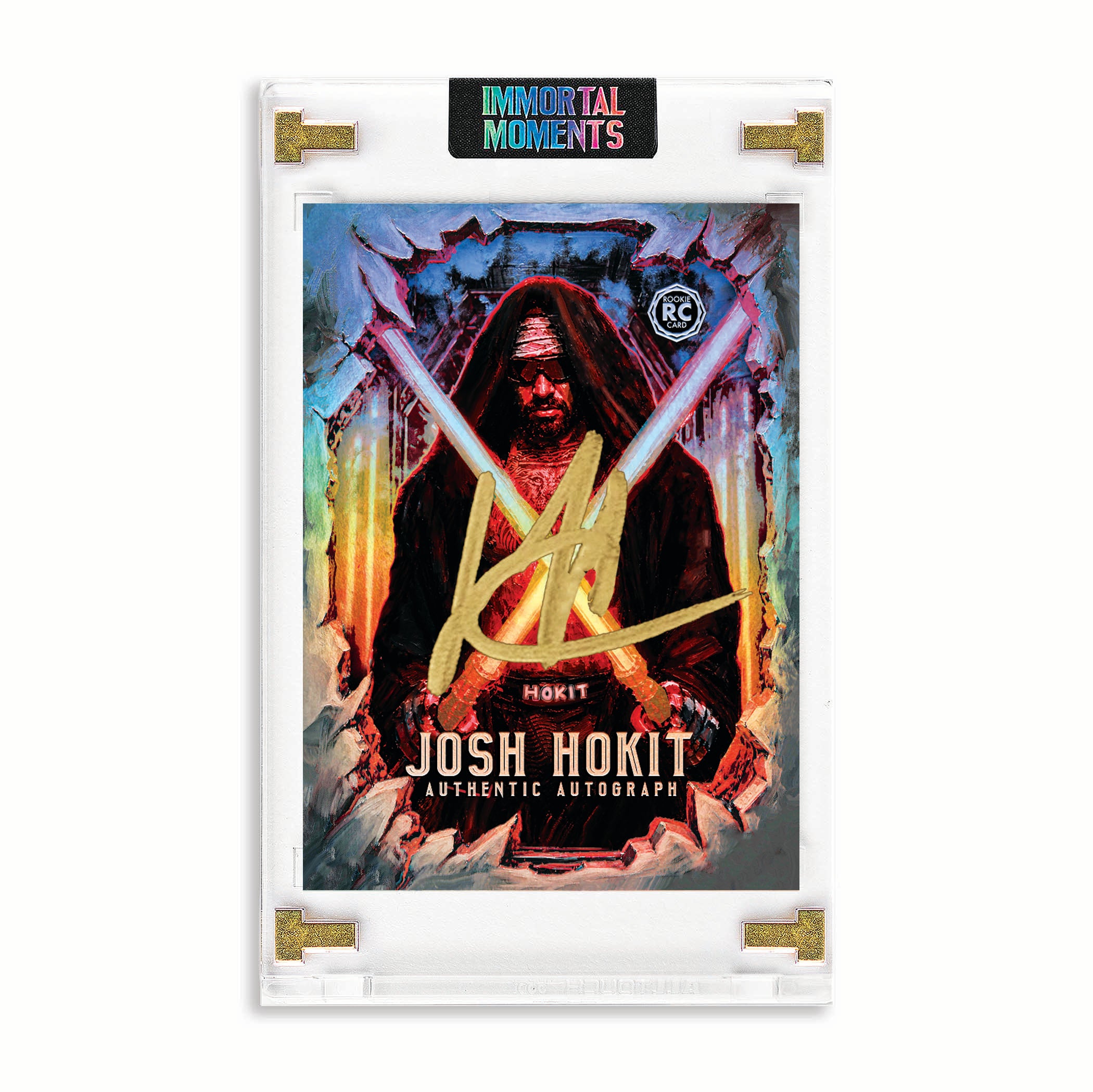 IMMORTAL MOMENTS™ Josh Hokit "Darth Hok" Crossover Autograph Collectible
