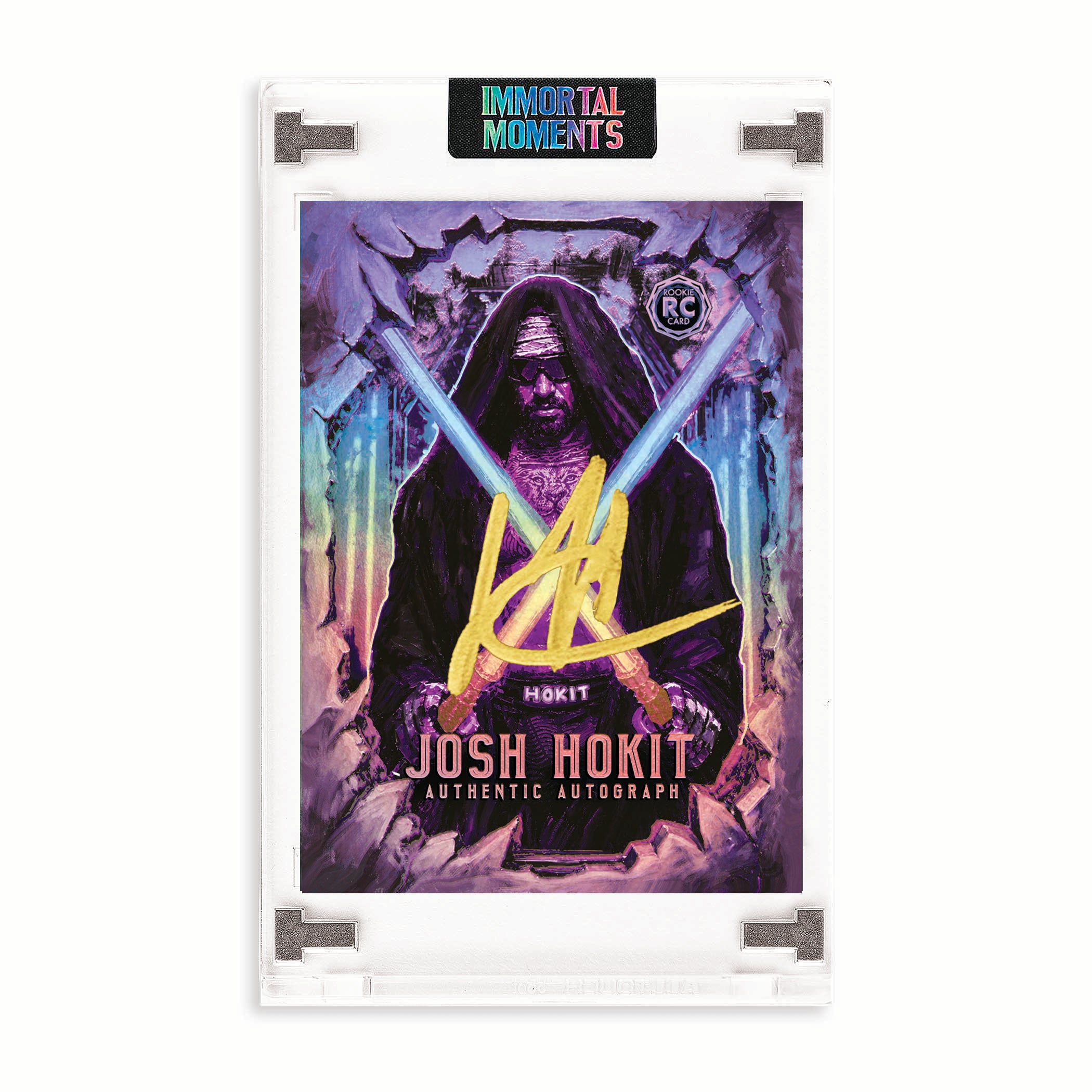 IMMORTAL MOMENTS™ Josh Hokit "Darth Hok" Crossover Autograph Collectible