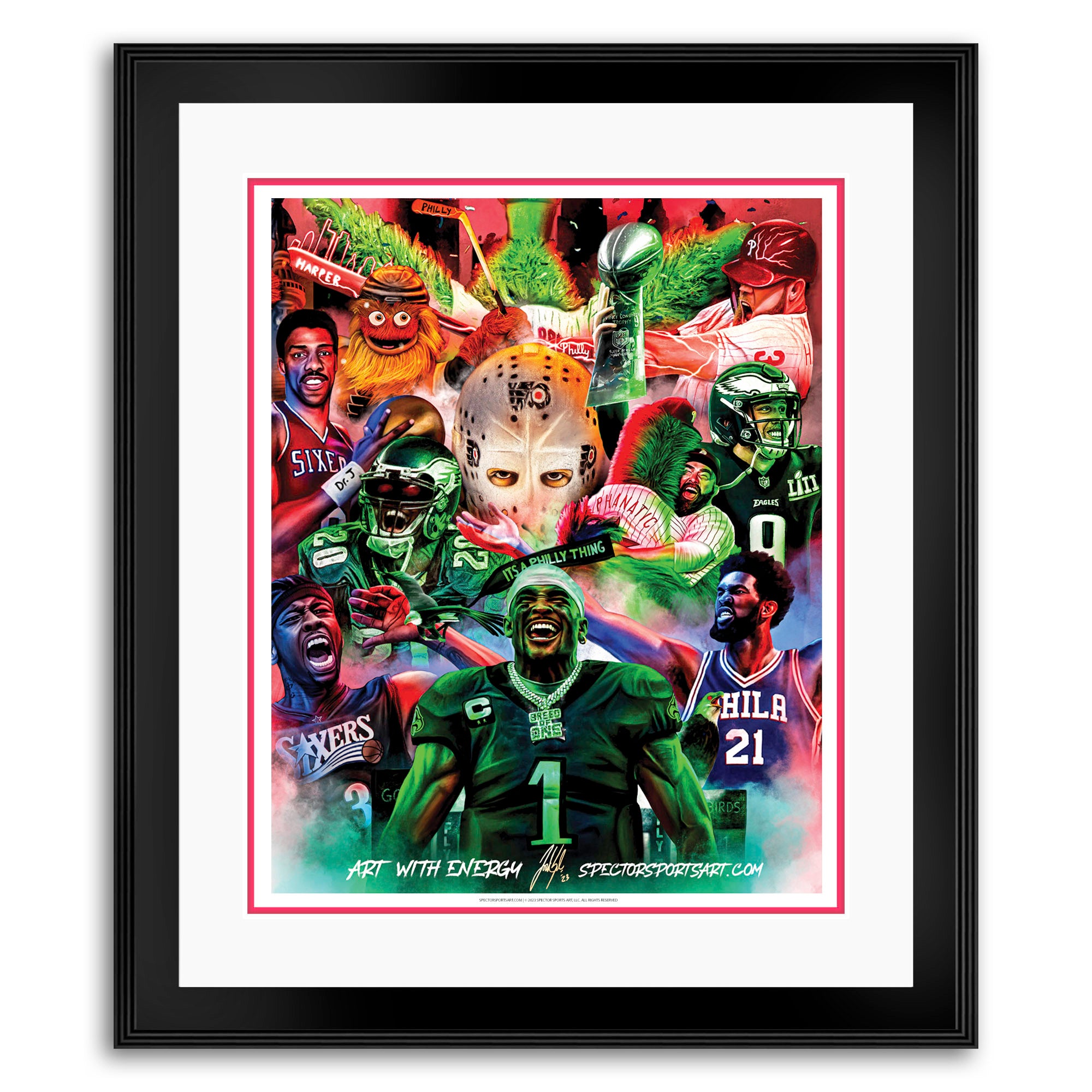 Philly Sports "Art With Energy"