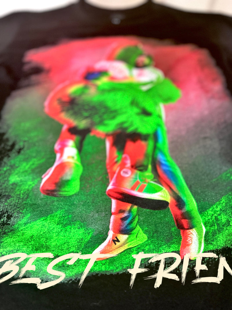 Kelce & The Phanatic "BEST FRIENDS" Limited Edition T-shirt | AVAILABLE 11/24 - 11/27 - Spector Sports Art -