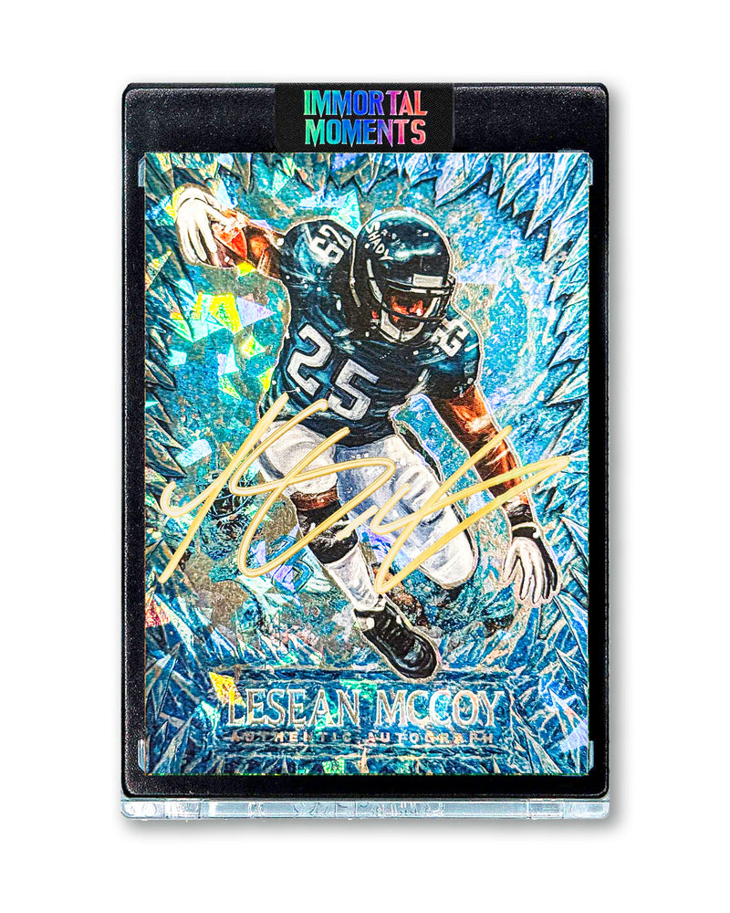 IMMORTAL MOMENTS™ LeSean McCoy "Snow Bowl" Collectible