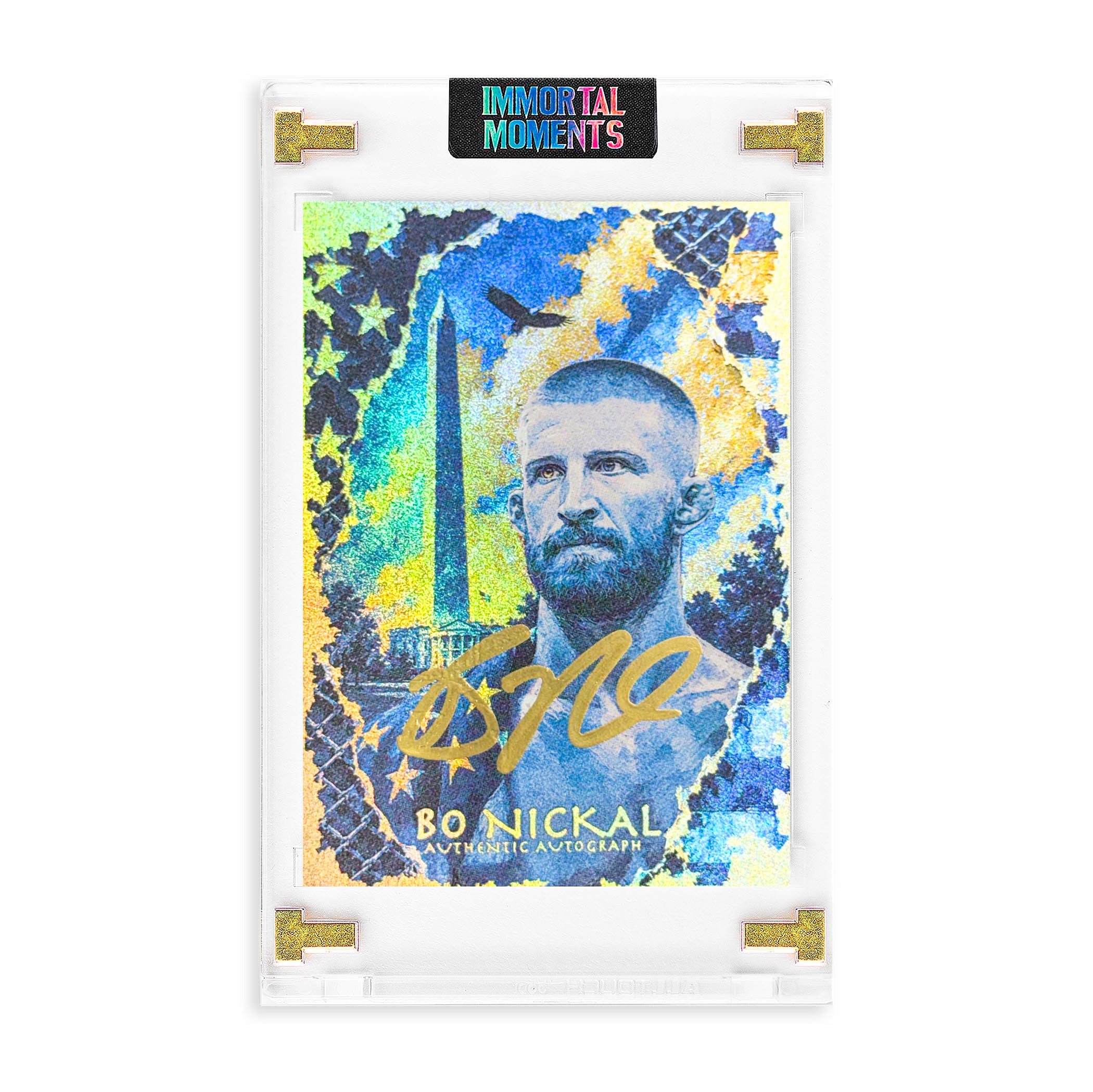 IMMORTAL MOMENTS™ "Presidential" Bo Nickal Autograph Collectible
