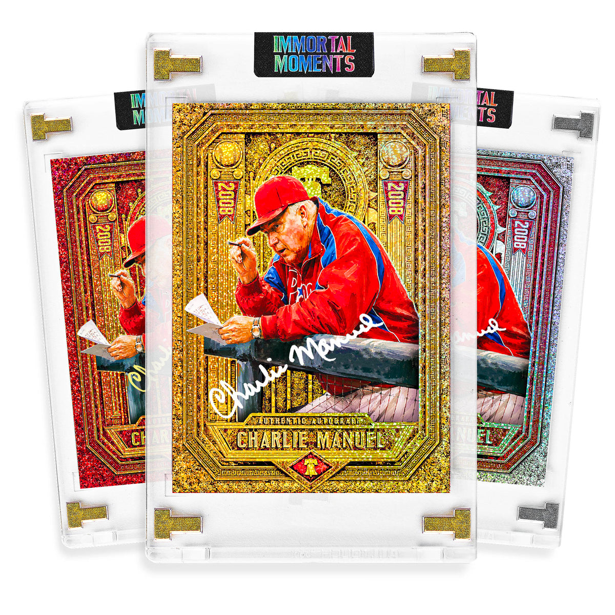 IMMORTAL MOMENTS™ CHARLIE MANUEL "UNCLE CHARLIE" FOREVER 08 SERIES COLLECTIBLE