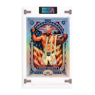 IMMORTAL MOMENTS™ "Freedom Forged" Josh Hokit Autograph Collectible