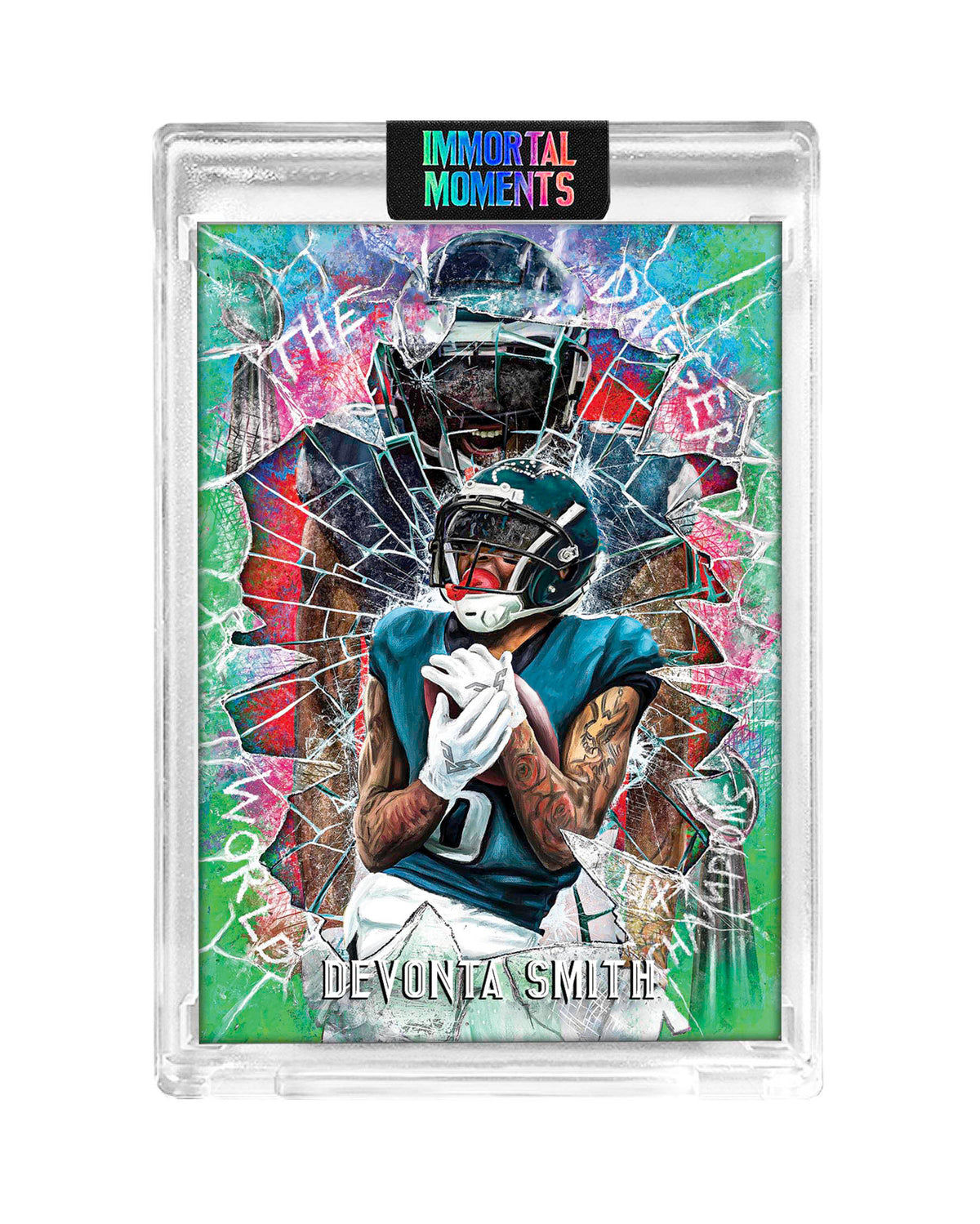 IMMORTAL MOMENTS™ DEVONTA SMITH "THE DAGGER" COLLECTIBLE