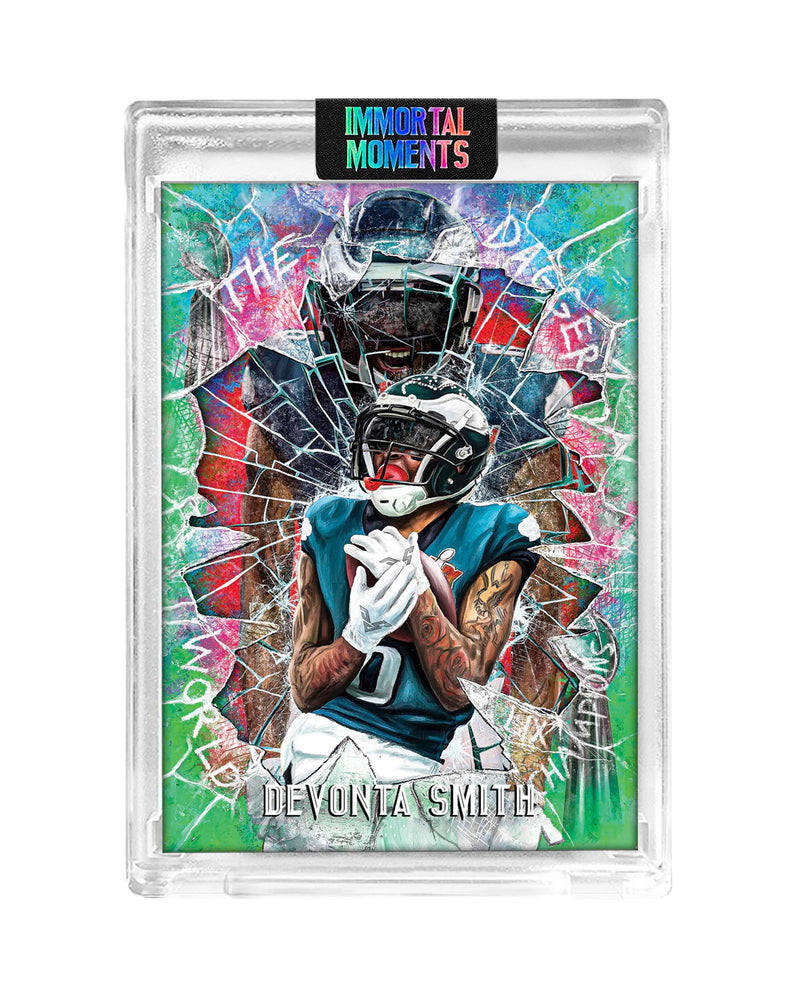 IMMORTAL MOMENTS™ DEVONTA SMITH "THE DAGGER" COLLECTIBLE