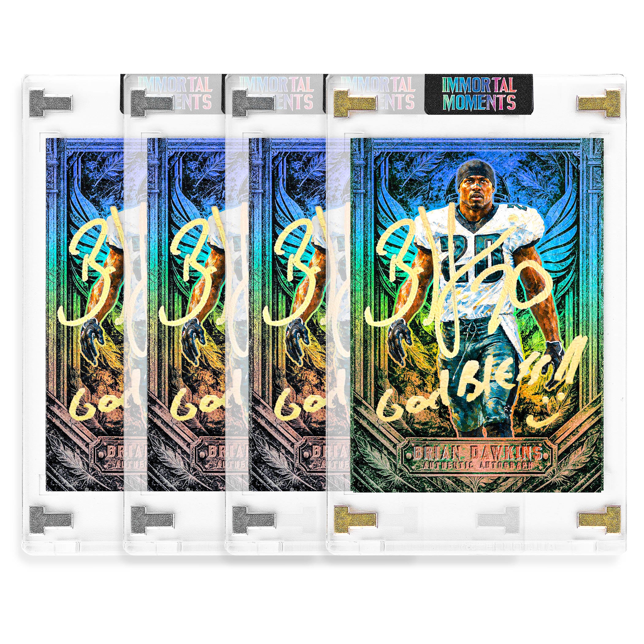 IMMORTAL MOMENTS™ BRIAN DAWKINS "THE STANDARD" PHILLY PHAME SET