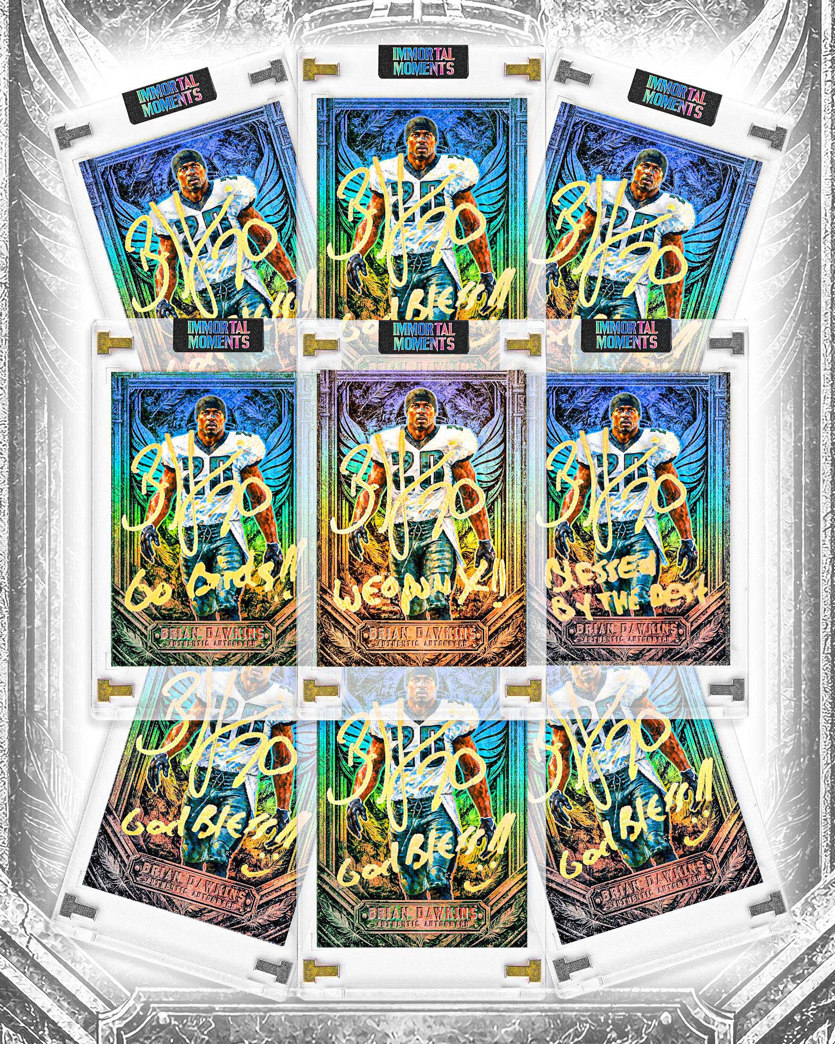 IMMORTAL MOMENTS™ BRIAN DAWKINS "THE STANDARD" PHILLY PHAME SET
