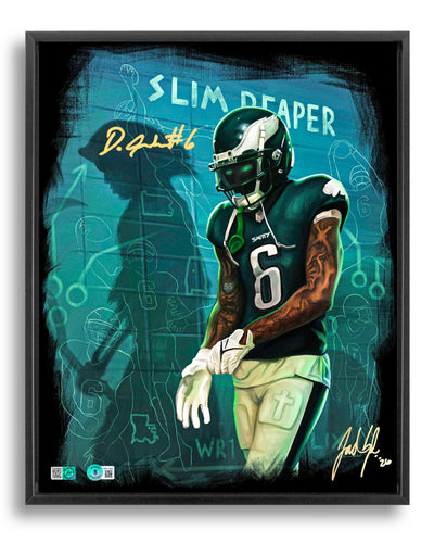 Devonta Smith "PHANTOM SIX" Artist X Athlete Dual Autograph | Pre-Sale Opportunity