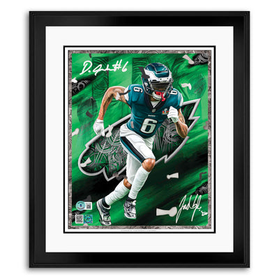 Devonta Smith "SMITTY" LIX Champ Artist X Athlete Dual Autograph | Pre-Sale Opportunity