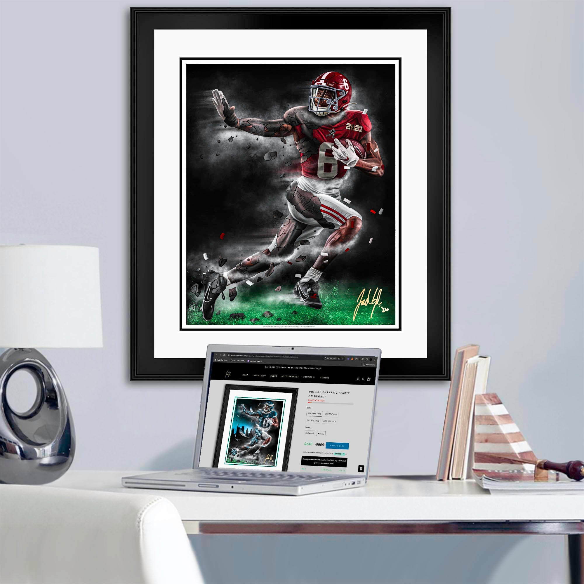 Devonta Smith "The Slim Reaper"