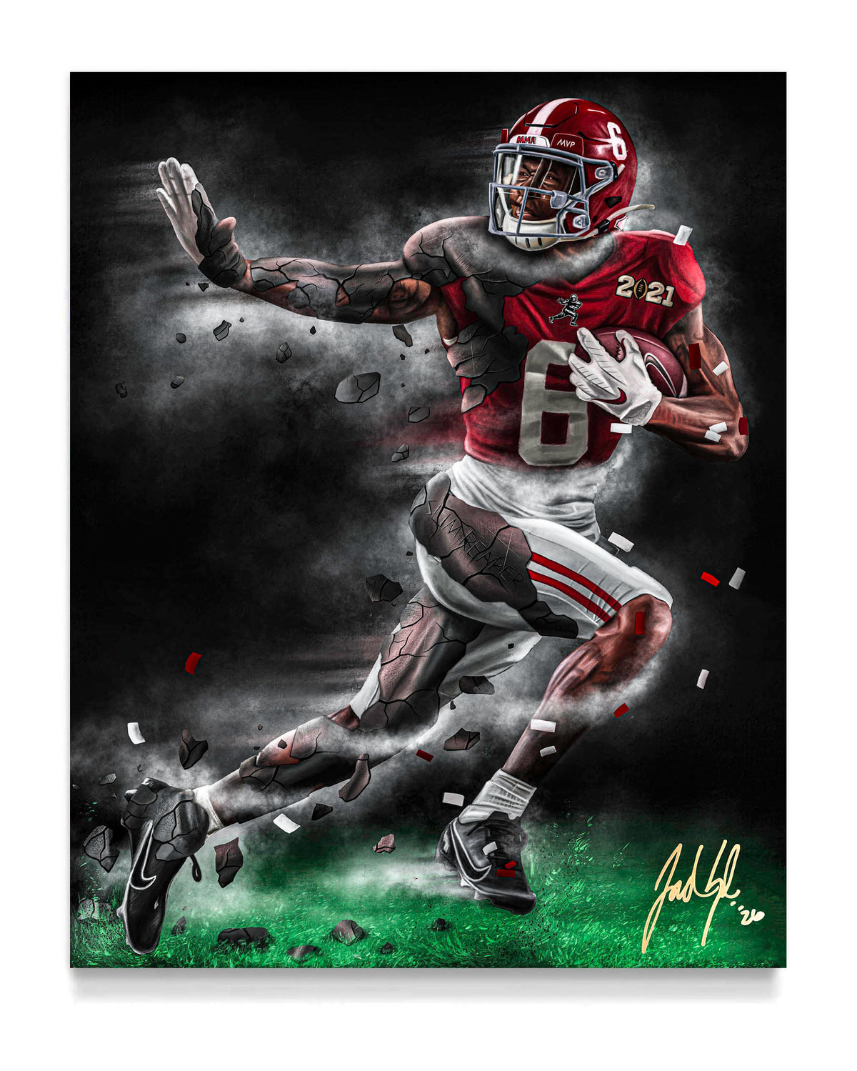 Devonta Smith "The Slim Reaper"