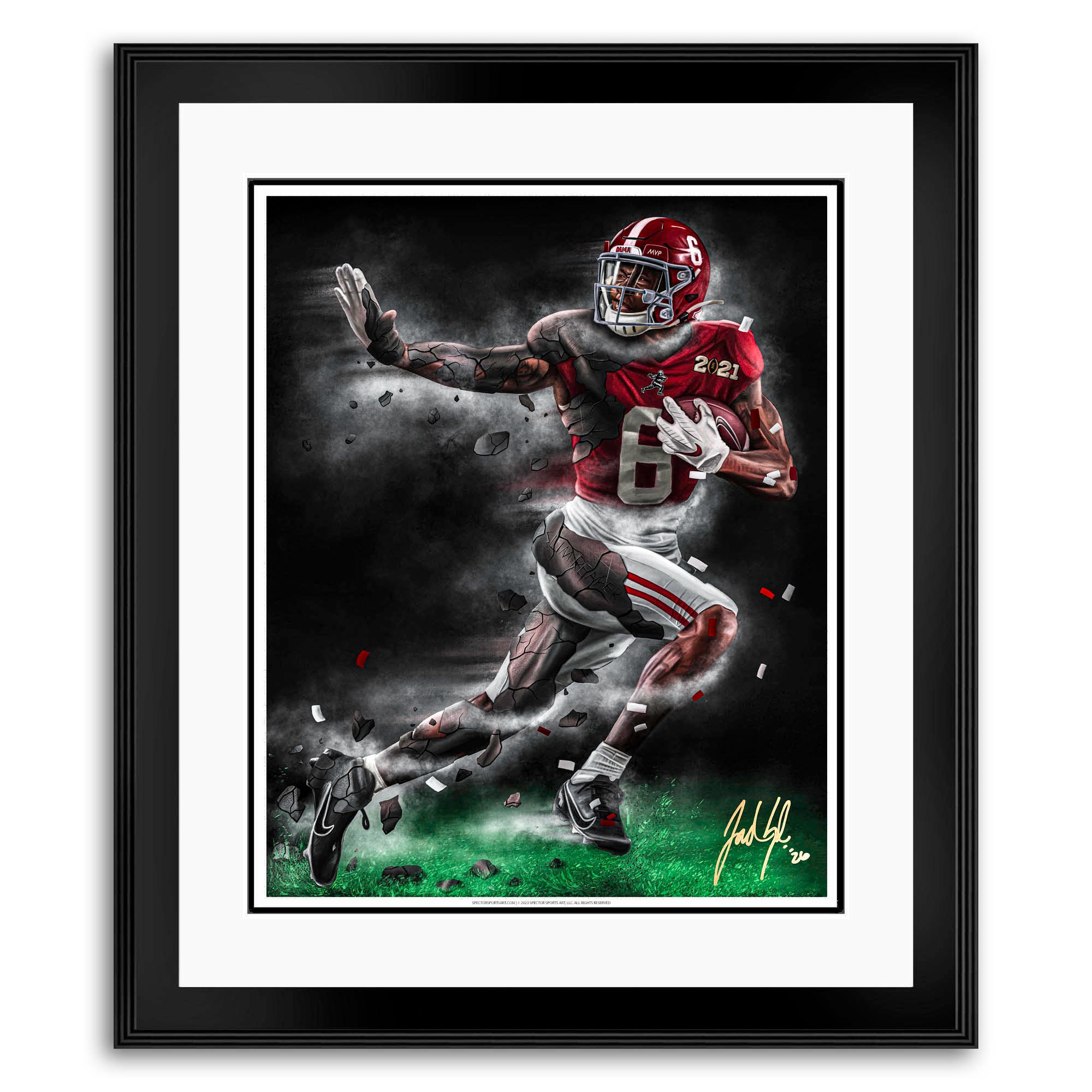 Devonta Smith "The Slim Reaper"