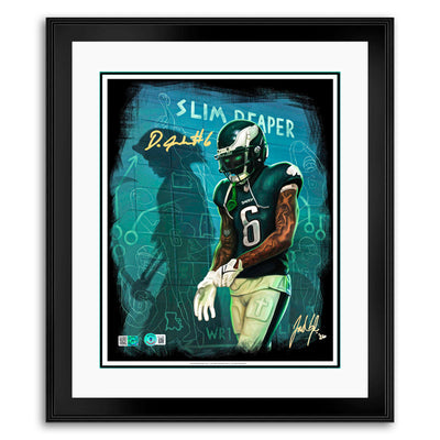 Devonta Smith "PHANTOM SIX" Artist X Athlete Dual Autograph | Pre-Sale Opportunity