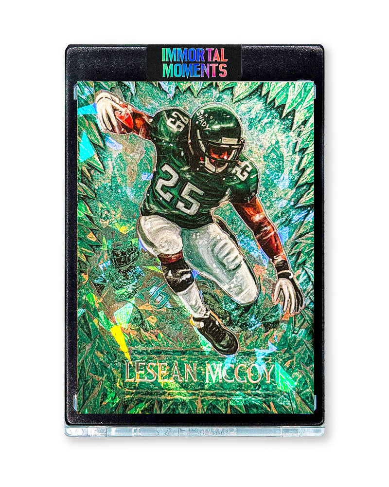 IMMORTAL MOMENTS™ LeSean McCoy "Snow Bowl" Collectible