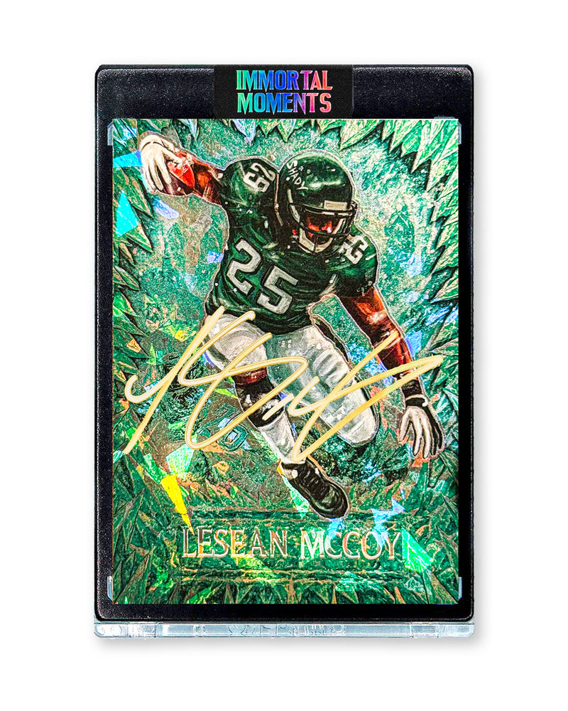 IMMORTAL MOMENTS™ LeSean McCoy "Snow Bowl" Collectible