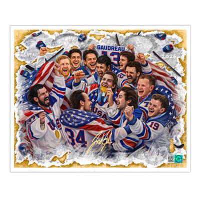USA Mens Hockey "United In Gold"