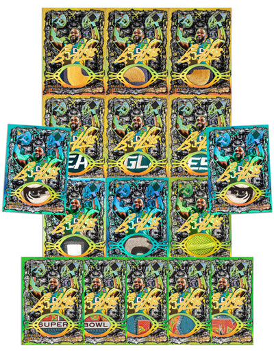 BRANDON GRAHAM "FOREVER 55" GAME WORN LIX RELIC COLLECTIBLE