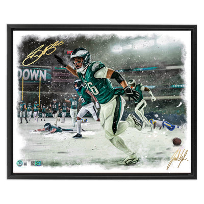 Saquon "HOUSE CALL" Artist X Athlete Dual Autograph | Pre-Sale Opportunity