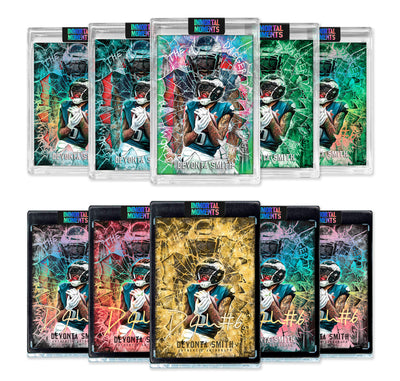 IMMORTAL MOMENTS™ DEVONTA SMITH "THE DAGGER" COLLECTIBLE