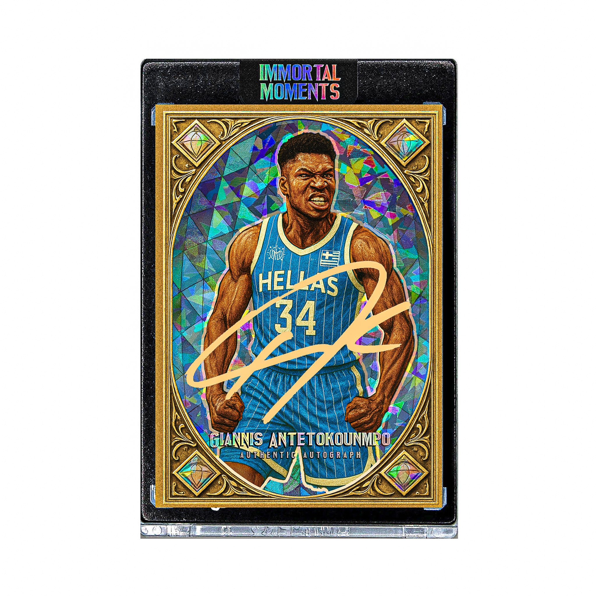 rare giannis antetokounmpo cards IMMORTAL™ National Gems Giannis Antetokounmpo Collectible