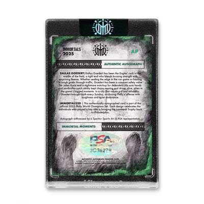 IMMORTAL MOMENTS™ DALLAS GOEDERT LIX CHAMPIONS SET