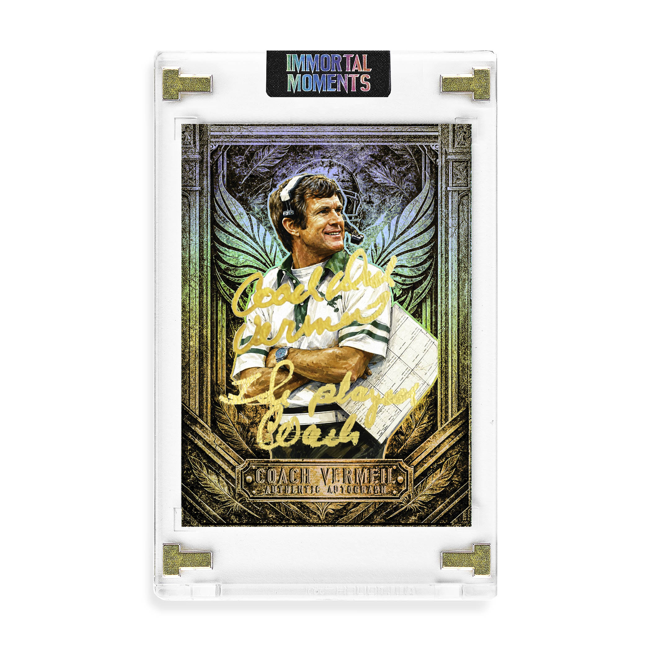 IMMORTAL MOMENTS™ DICK VERMEIL "THE PLAYERS COACH" PHILLY PHAME SET