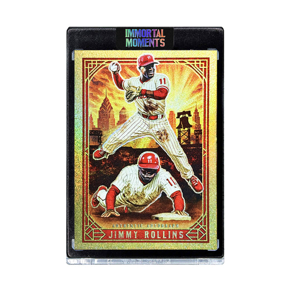 IMMORTAL MOMENTS™ JIMMY ROLLINS "GOLDEN GLOVE" COLLECTIBLE