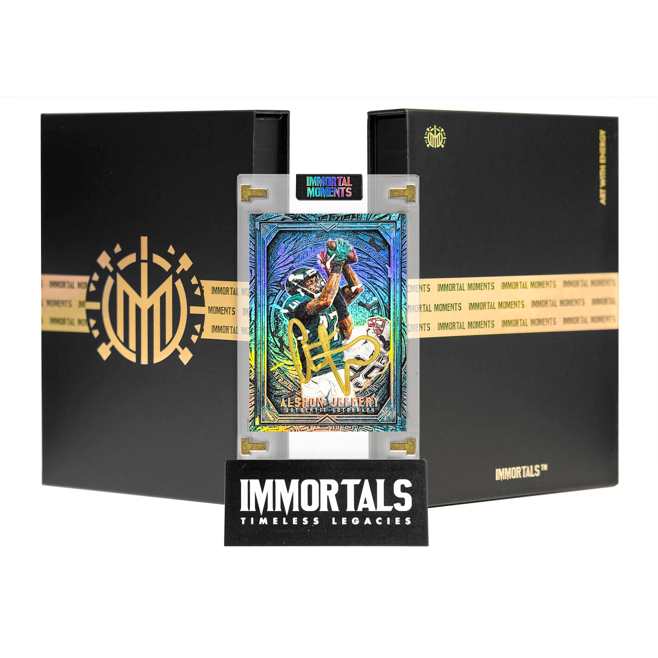 IMMORTAL MOMENTS™ ALSHON JEFFERY "THE CATCH" LII CHAMPIONS SET